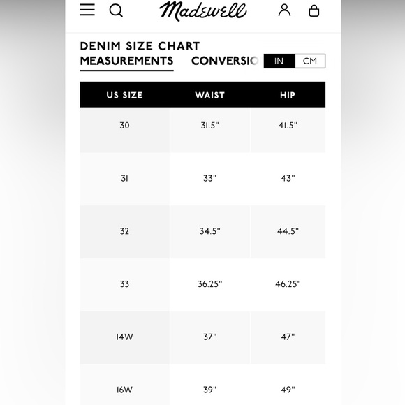 Madewell Perfect Vintage Straight Jean: InstaCozy Edition size 33 but run large - Picture 11 of 11